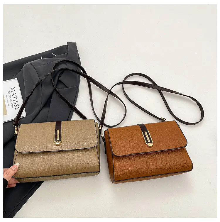 Soft Leather Square Bag for Women 2025 Summer — feature 34