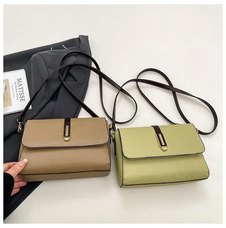 Soft Leather Square Bag for Women 2025 Summer — feature 35
