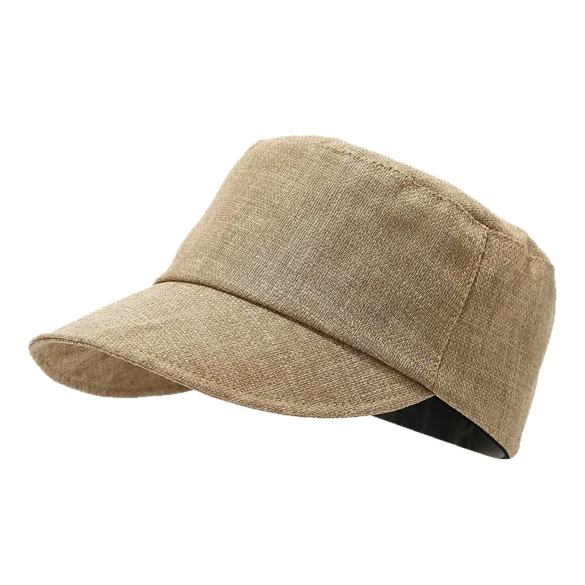 Retro Linen Peaked Cap for Girls Light Breathable - Image 10