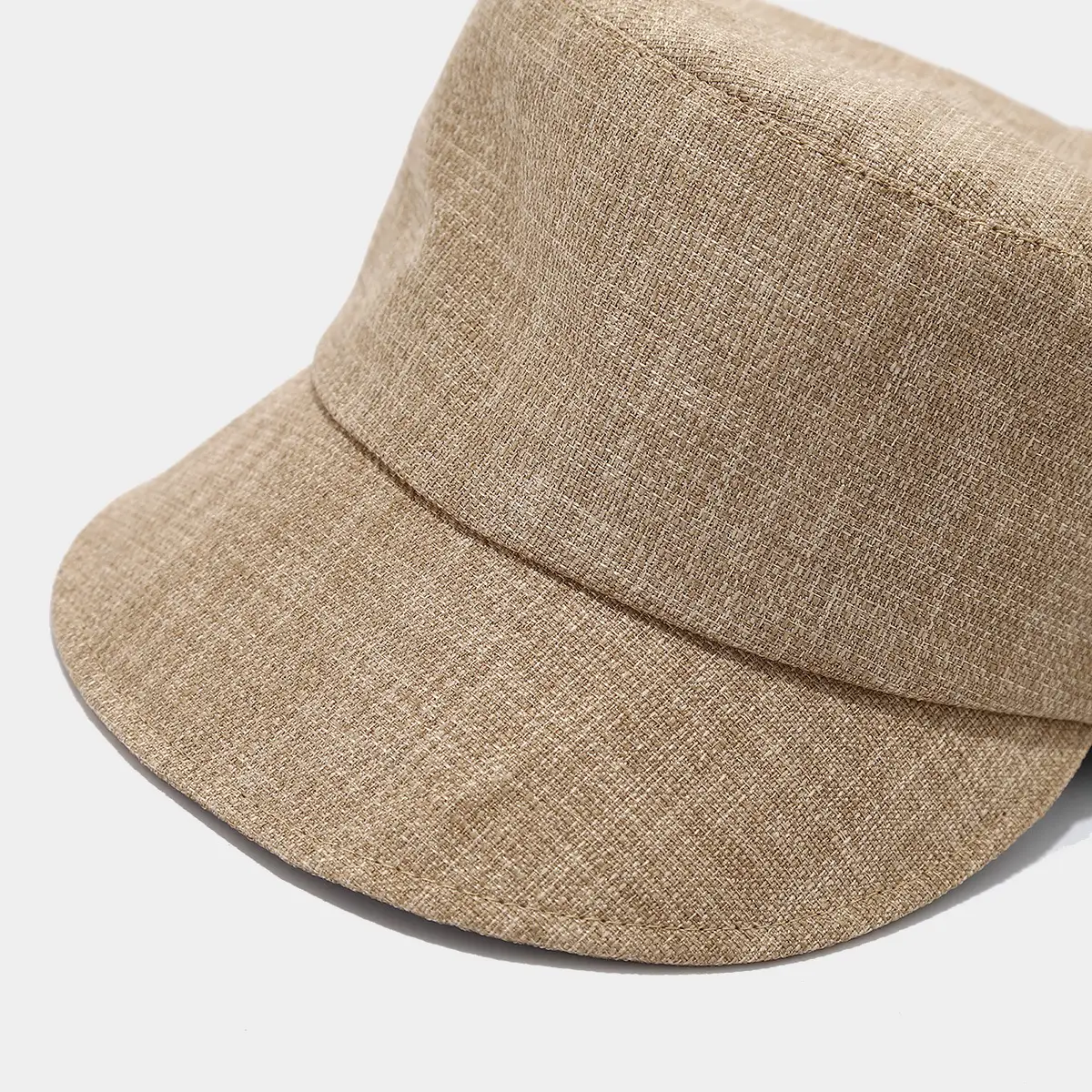 Retro Linen Peaked Cap for Girls Light Breathable — feature 10