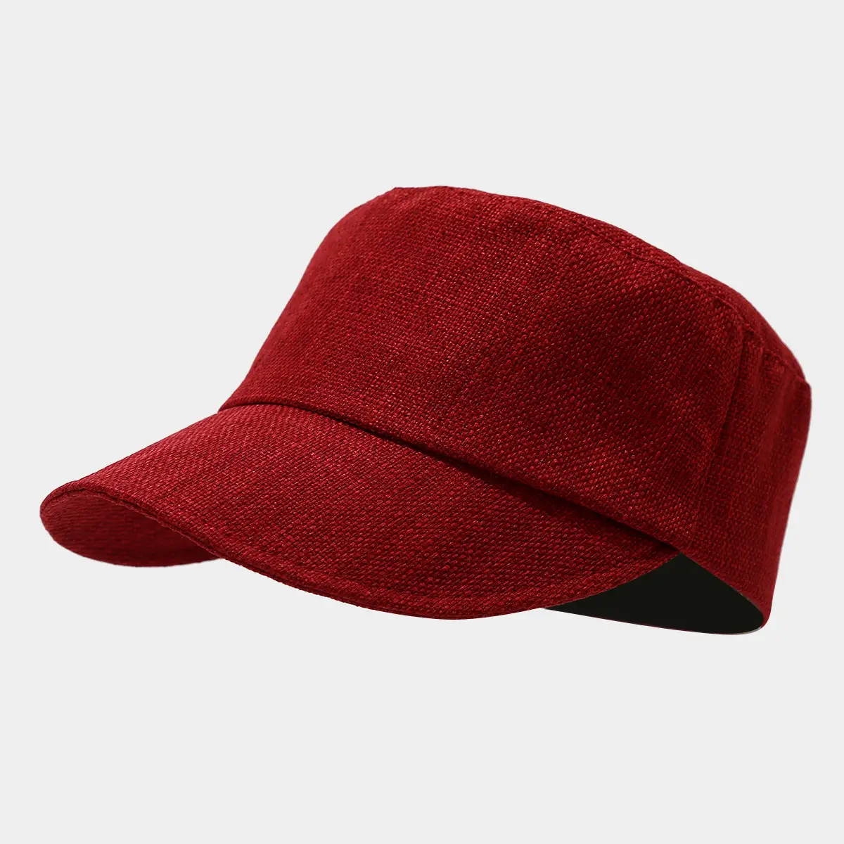 Retro Linen Peaked Cap for Girls Light Breathable - Image 4