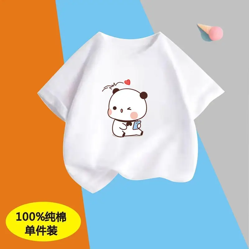 Children's Boys Pure Cotton Printed T-Shirt Short Sleeve - Image 25