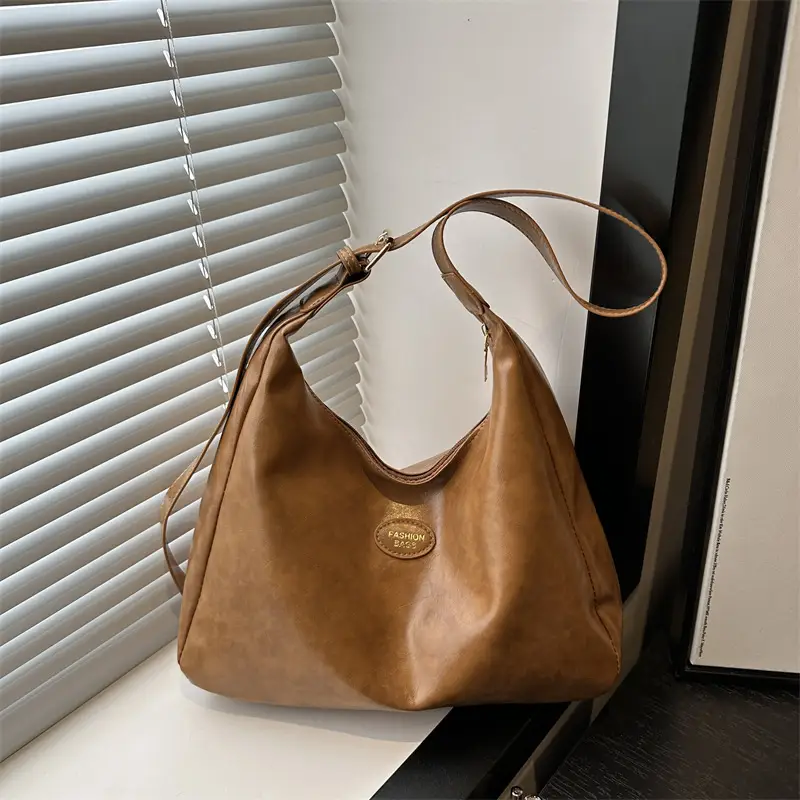 Brown Leather Shoulder Bag for Women 2025 - Image 4