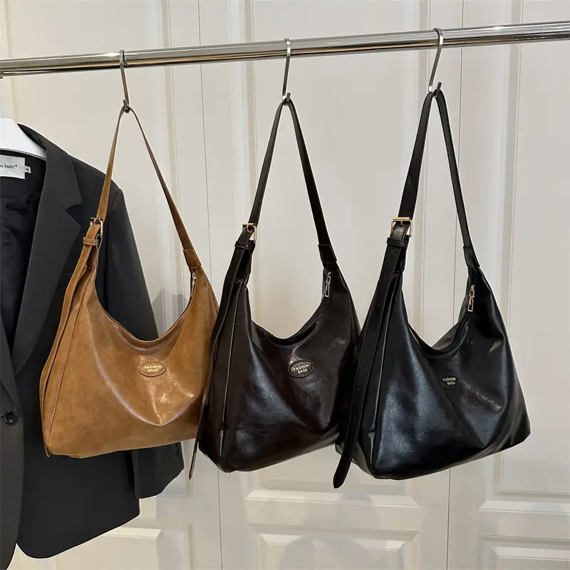 Brown Leather Shoulder Bag for Women 2025 - Image 7