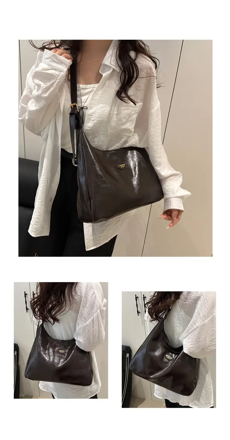 Brown Leather Shoulder Bag for Women 2025 — feature 17