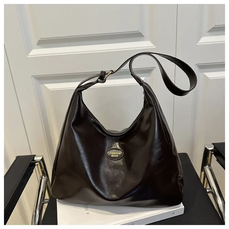 Brown Leather Shoulder Bag for Women 2025 - Image 2