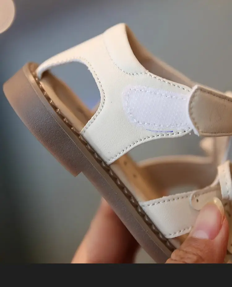 Baby Princess Sandals White Bow Soled 2-3Yrs — feature 20