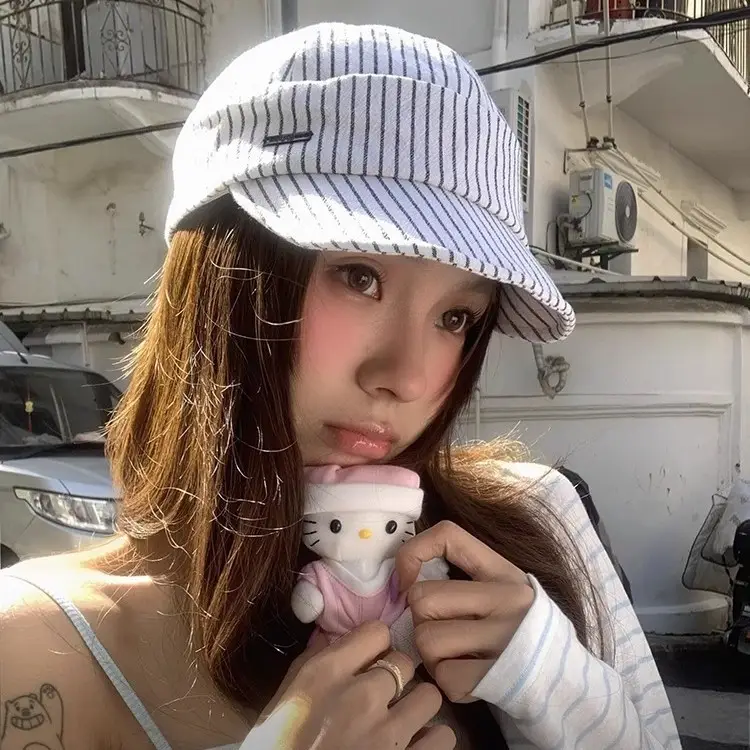 Japanese Style Straw Cap Women Summer Sunshade