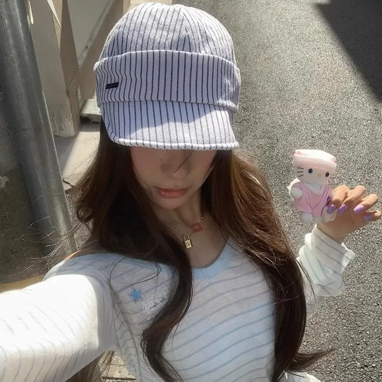 Japanese Style Straw Cap Women Summer Sunshade