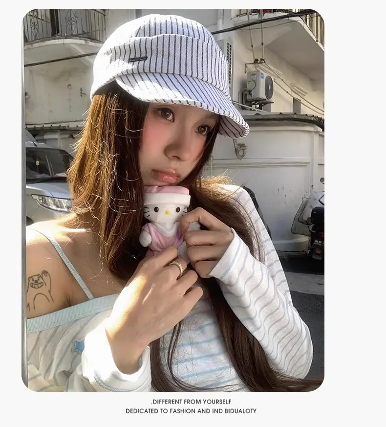 Japanese Style Straw Cap Women Summer Sunshade — feature 12