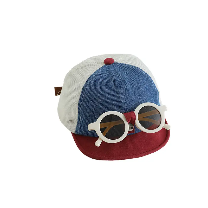XUJIAKEDIAN Fashion Hats with Detachable Sunglasses for Kids