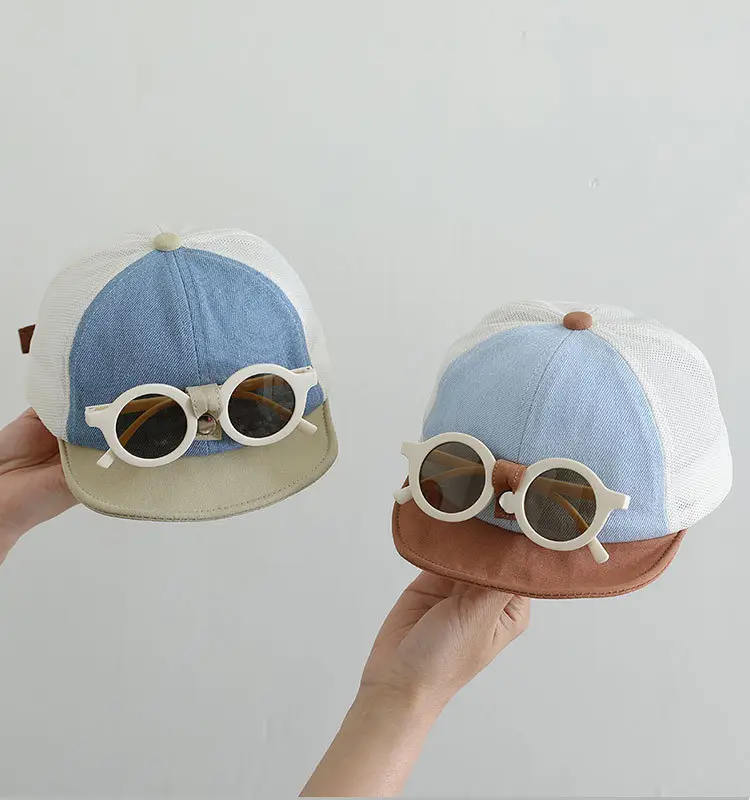 XUJIAKEDIAN Fashion Hats with Detachable Sunglasses for Kids — feature 4