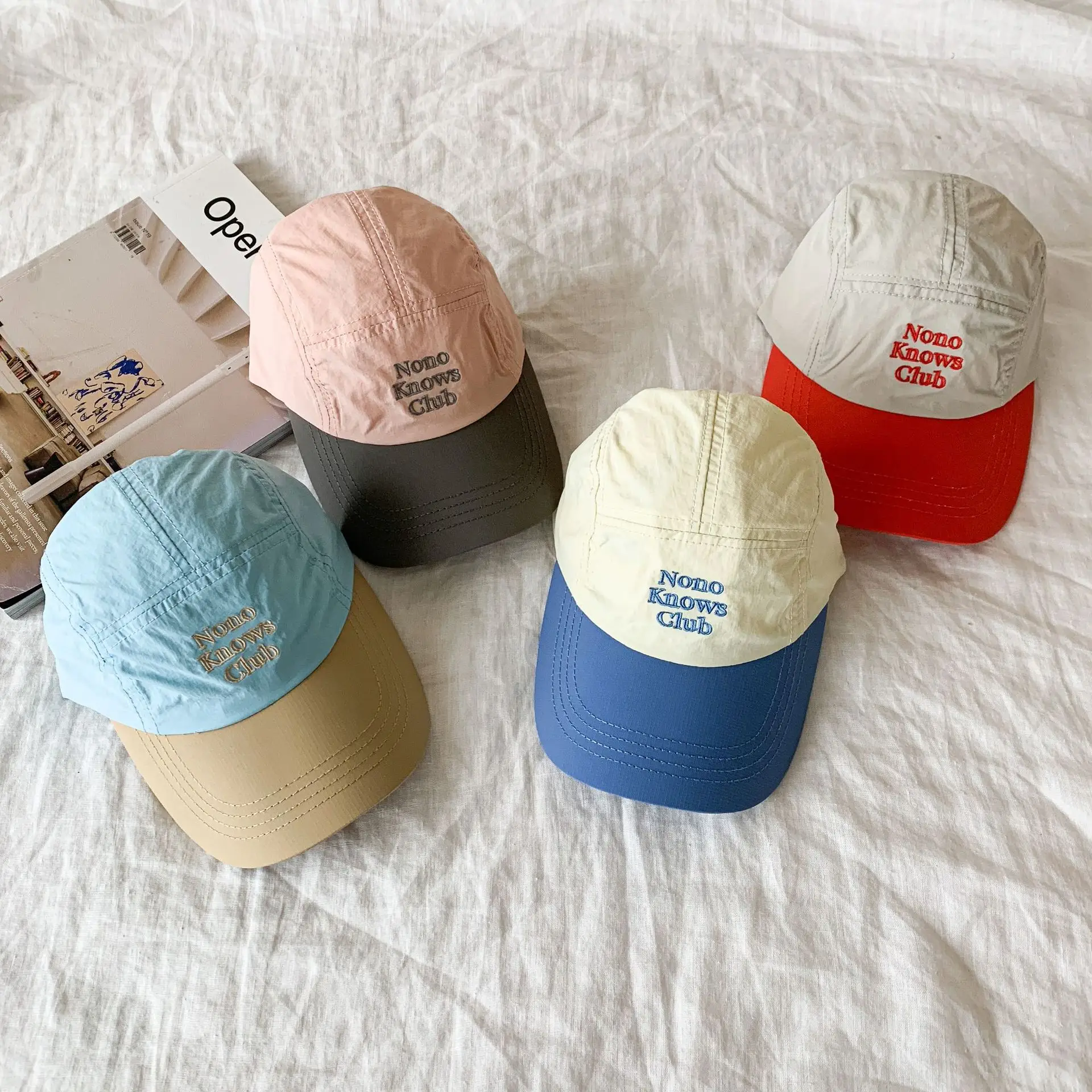 Girls Sunscreen Cap Blue 2025 — feature 3