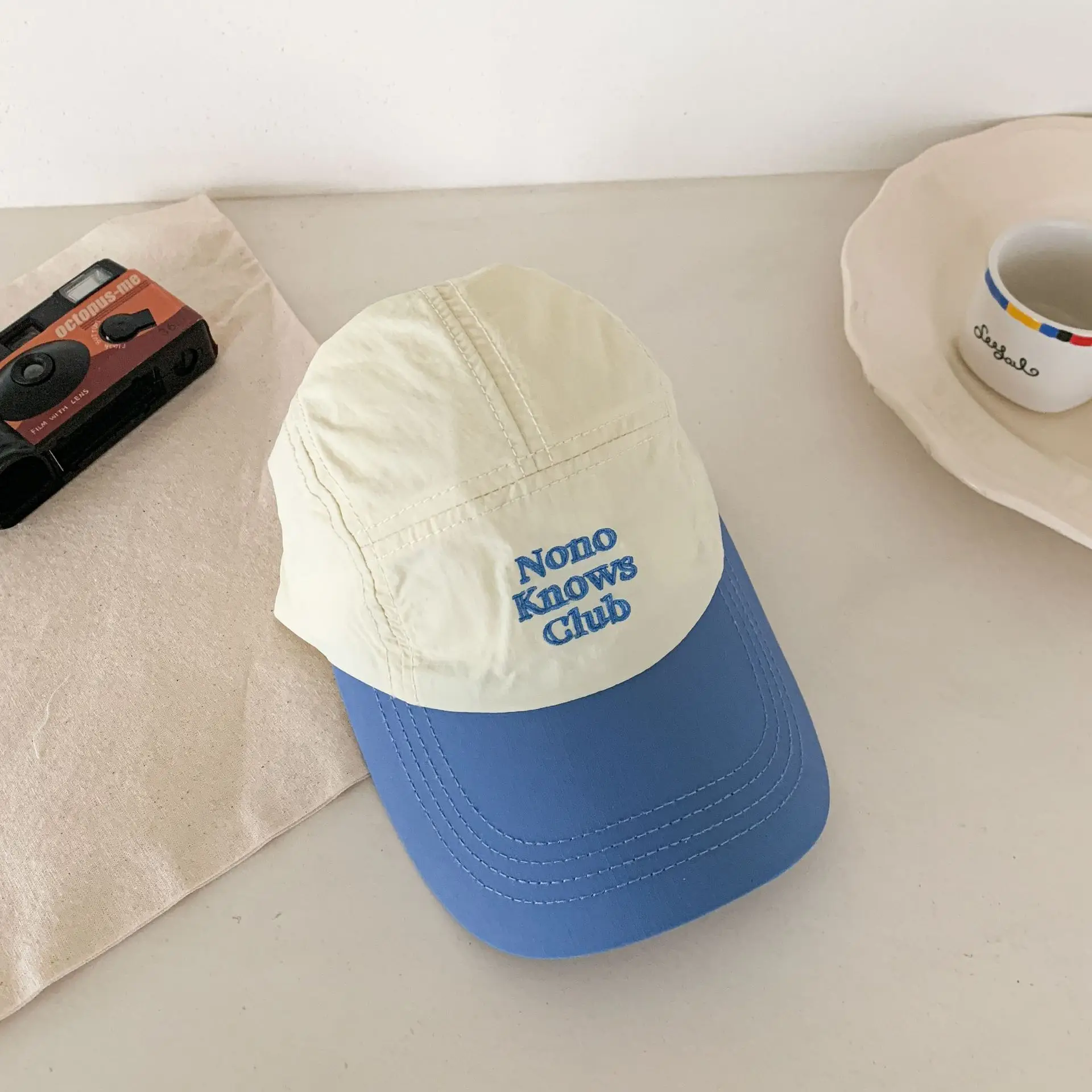 Girls Sunscreen Cap Blue 2025 — feature 9