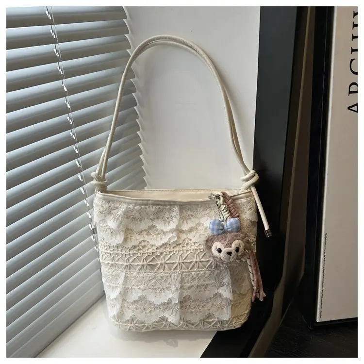 Lace Embroidered Shoulder Bag for Women Summer 2025 — feature 21