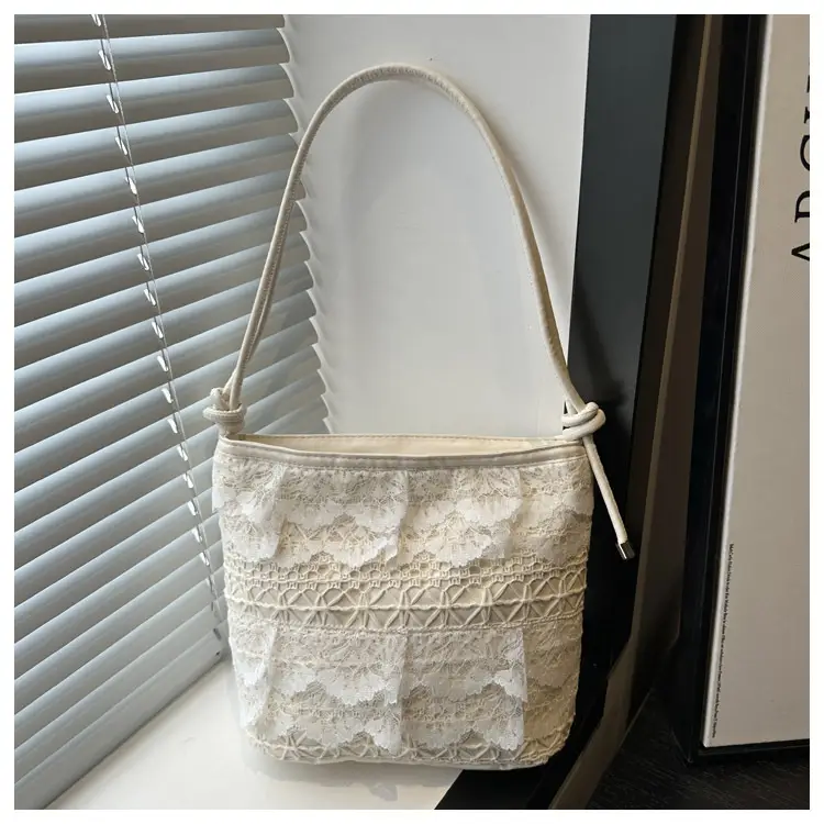 Lace Embroidered Shoulder Bag for Women Summer 2025 — feature 24