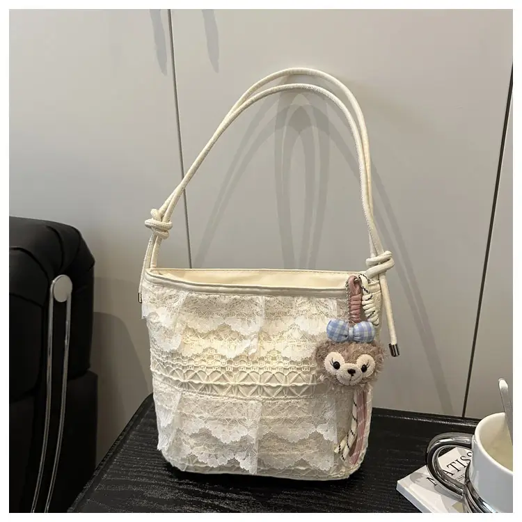 Lace Embroidered Shoulder Bag for Women Summer 2025 — feature 25