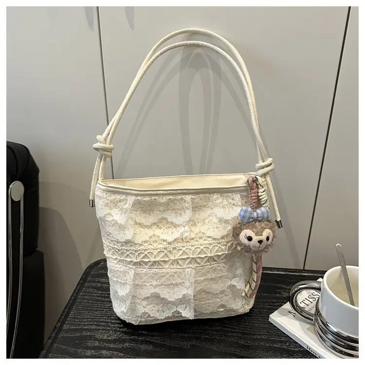Lace Embroidered Shoulder Bag for Women Summer 2025 — feature 26