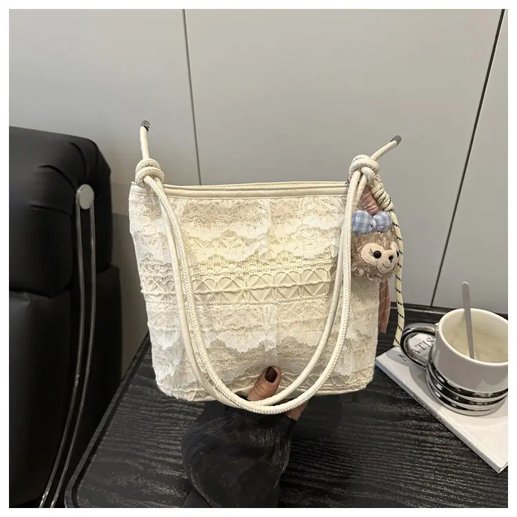 Lace Embroidered Shoulder Bag for Women Summer 2025 — feature 27