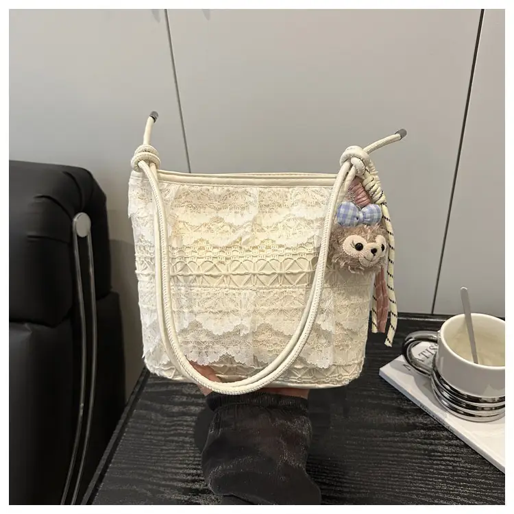 Lace Embroidered Shoulder Bag for Women Summer 2025 — feature 28
