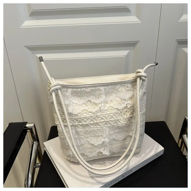 Lace Embroidered Shoulder Bag for Women Summer 2025 — feature 32