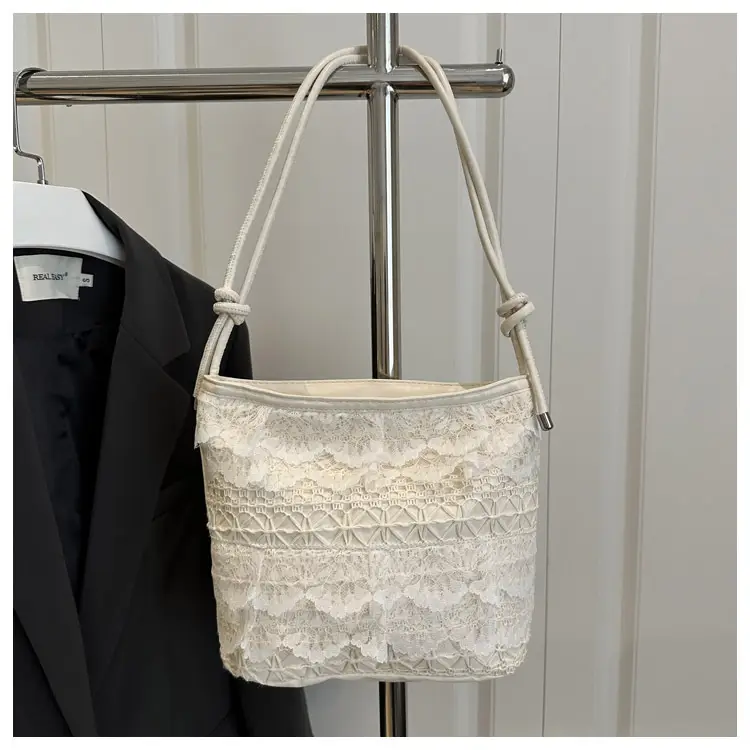 Lace Embroidered Shoulder Bag for Women Summer 2025 — feature 34