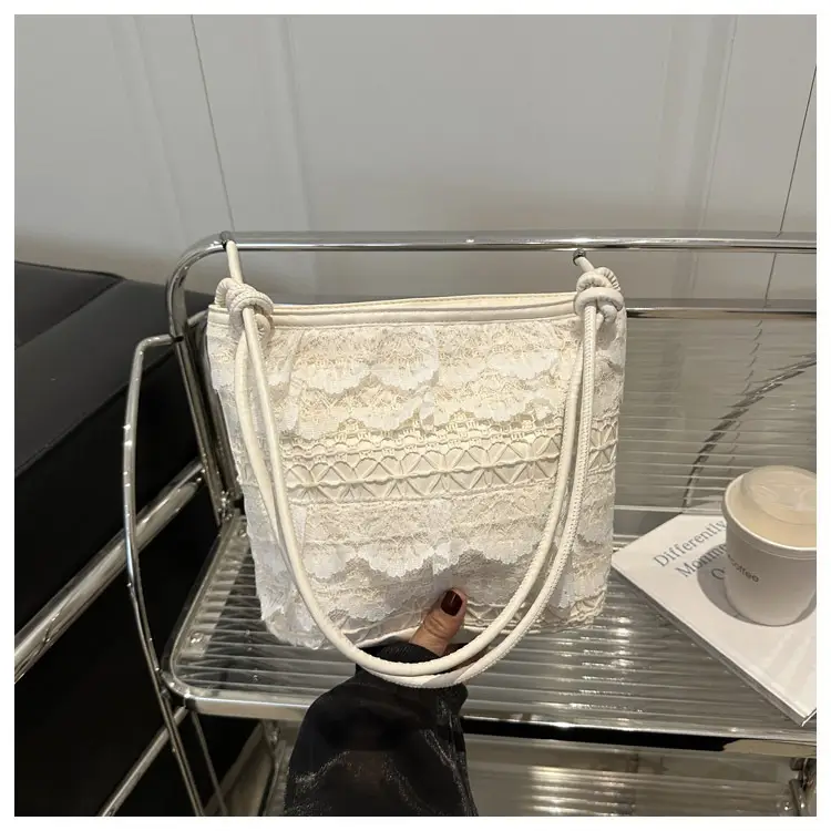 Lace Embroidered Shoulder Bag for Women Summer 2025 — feature 38