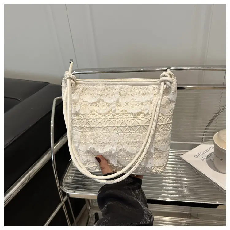 Lace Embroidered Shoulder Bag for Women Summer 2025 — feature 39