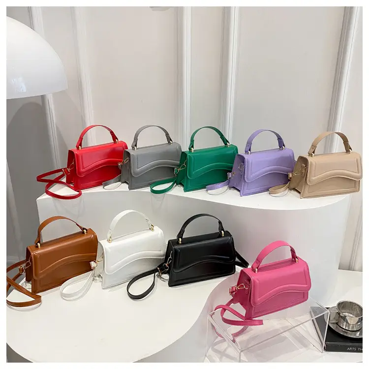 White Textured Square Shoulder Bag for Women — feature 22