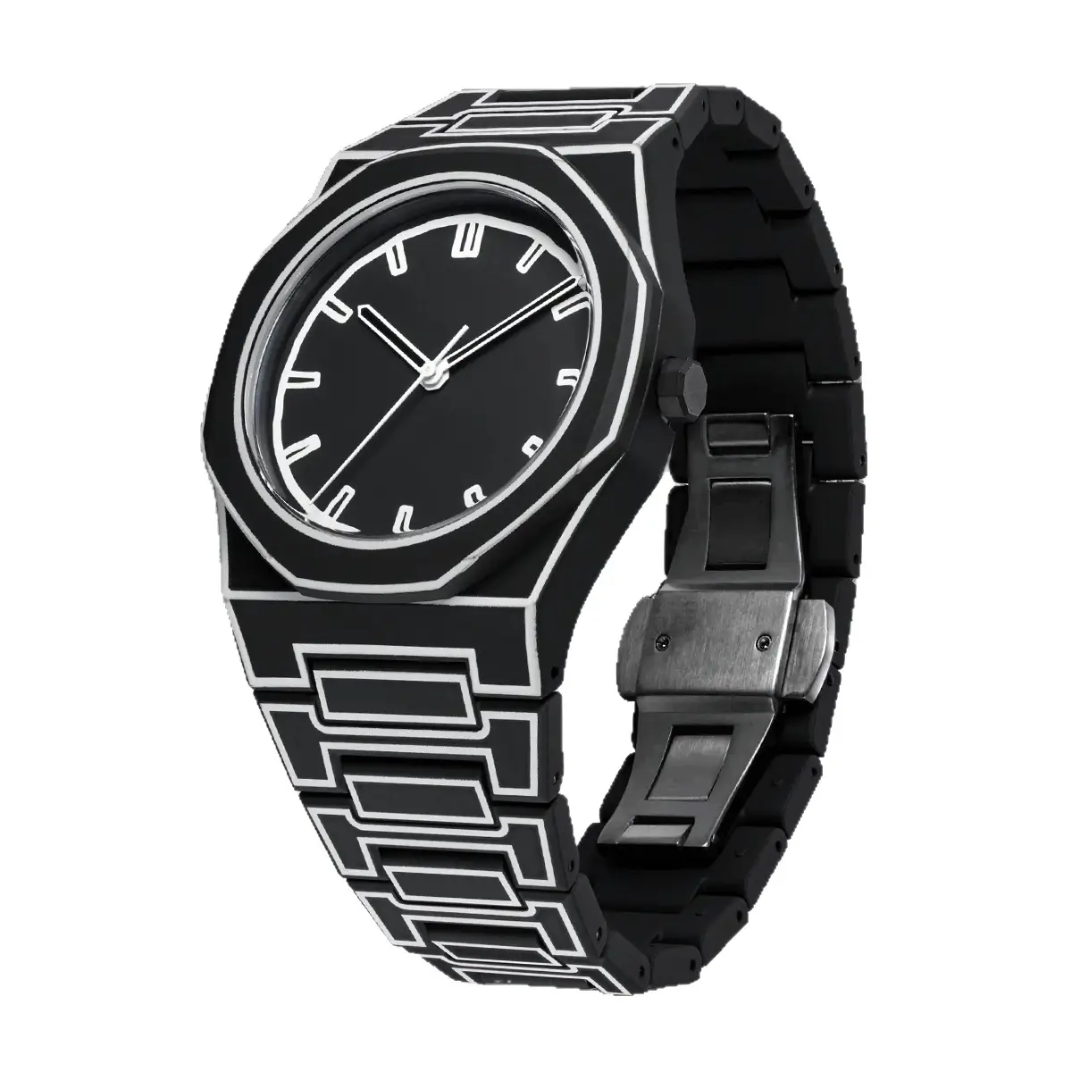 Classic Men's Quartz Watch 100g Plastic Particle Business - Image 5
