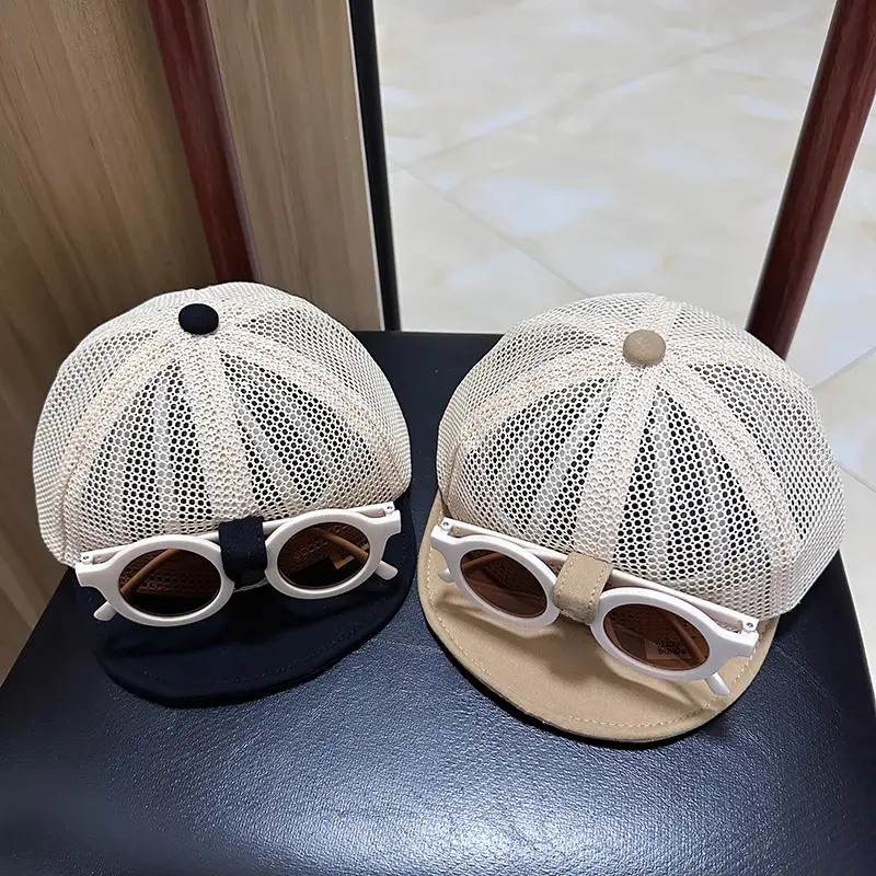 Baby Duckbill Sunglasses Cap for Small Babies Summer Wear — feature 13