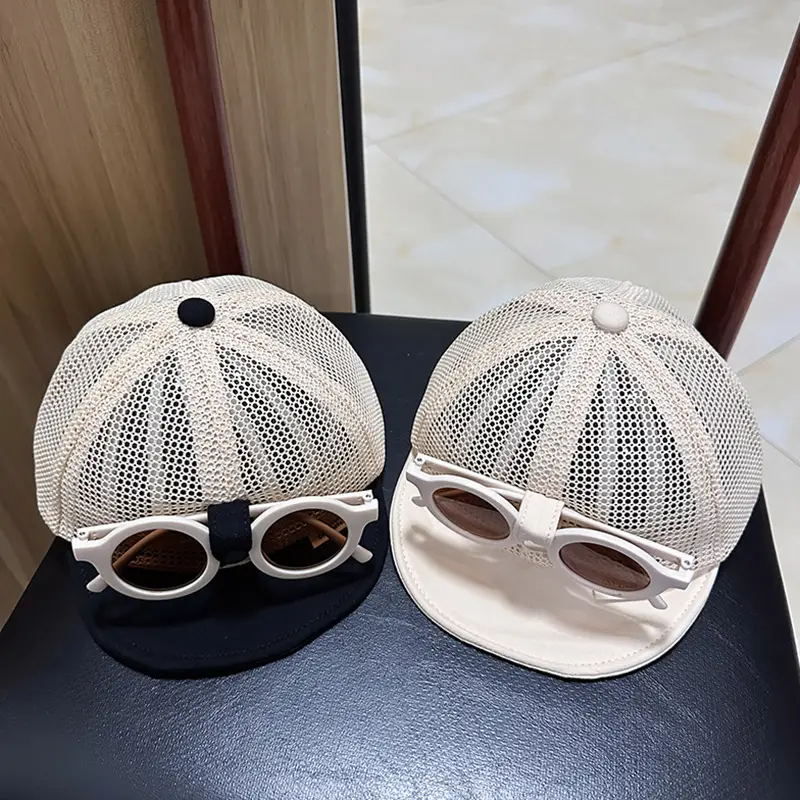 Baby Duckbill Sunglasses Cap for Small Babies Summer Wear — feature 14