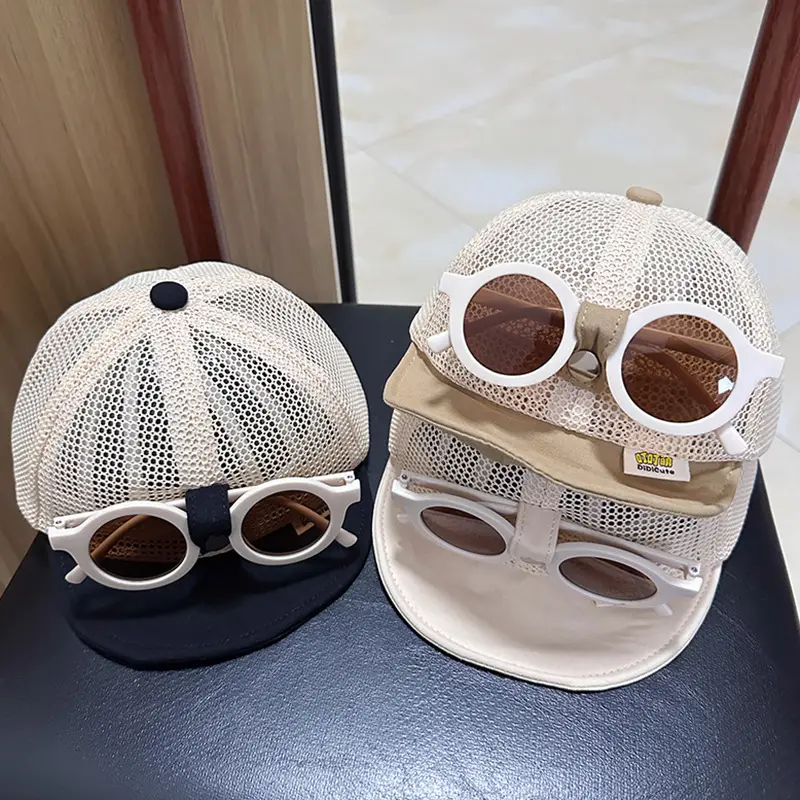 Baby Duckbill Sunglasses Cap for Small Babies Summer Wear — feature 15