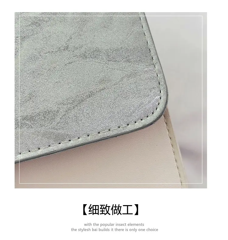 Women's Pink White Square Shoulder Crossbody Bag — feature 6