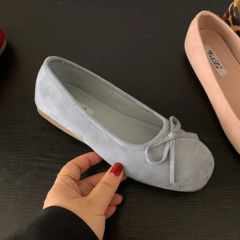 Vintage Butterfly Mary Jane Shoes for Women Spring Dress Slip-on Ballet - Image 8