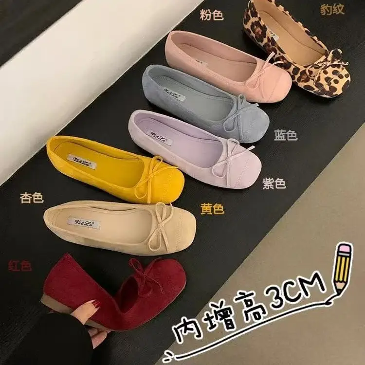 Vintage Butterfly Mary Jane Shoes for Women Spring Dress Slip-on Ballet — feature 1