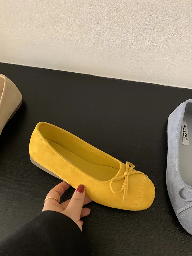 Vintage Butterfly Mary Jane Shoes for Women Spring Dress Slip-on Ballet — feature 13