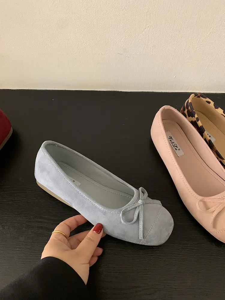 Vintage Butterfly Mary Jane Shoes for Women Spring Dress Slip-on Ballet — feature 15