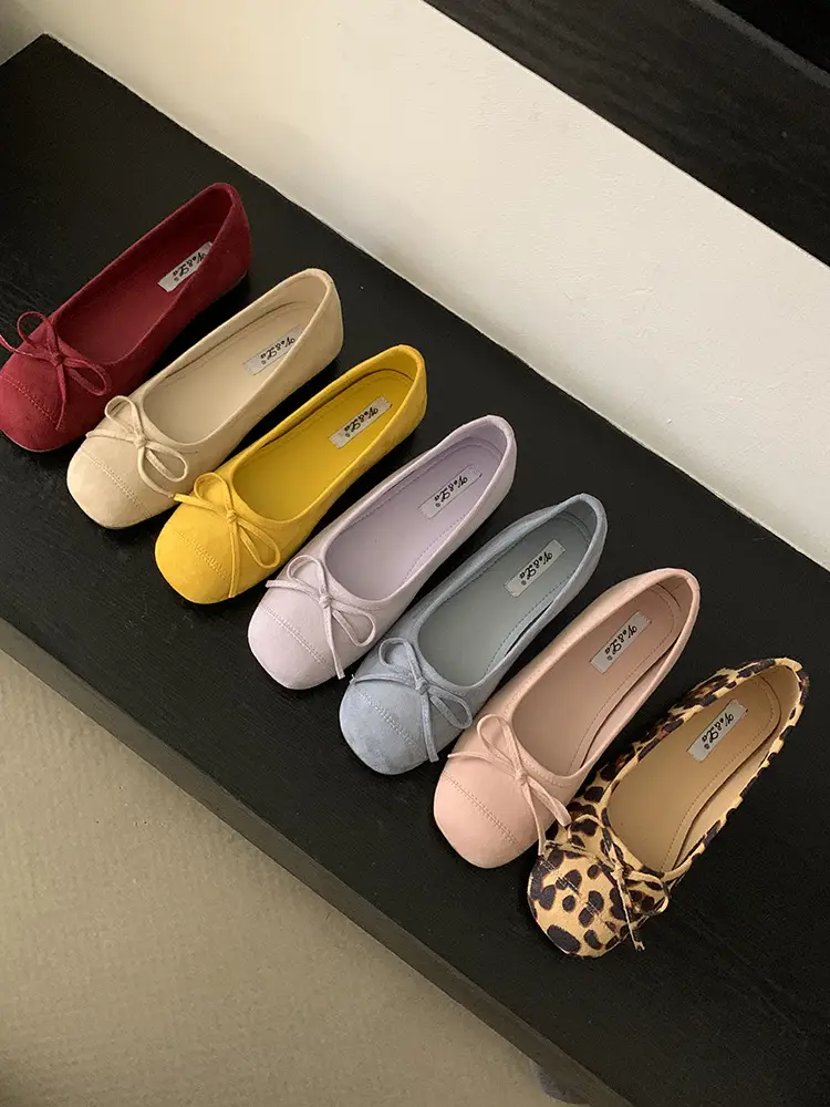 Vintage Butterfly Mary Jane Shoes for Women Spring Dress Slip-on Ballet — feature 16