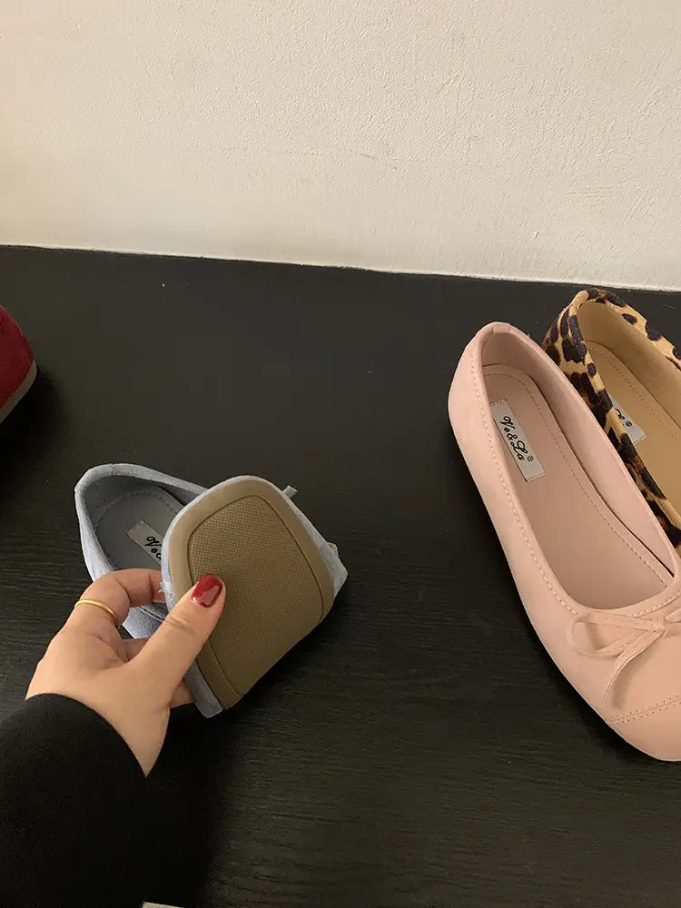 Vintage Butterfly Mary Jane Shoes for Women Spring Dress Slip-on Ballet — feature 17