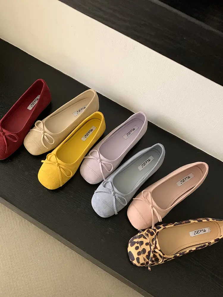 Vintage Butterfly Mary Jane Shoes for Women Spring Dress Slip-on Ballet — feature 18