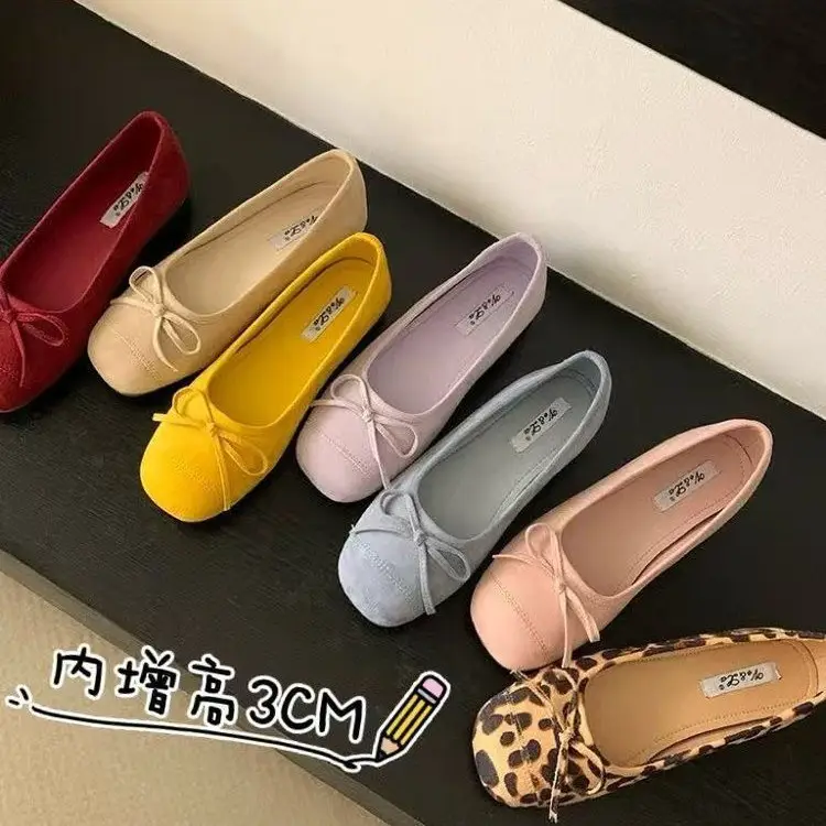 Vintage Butterfly Mary Jane Shoes for Women Spring Dress Slip-on Ballet — feature 20