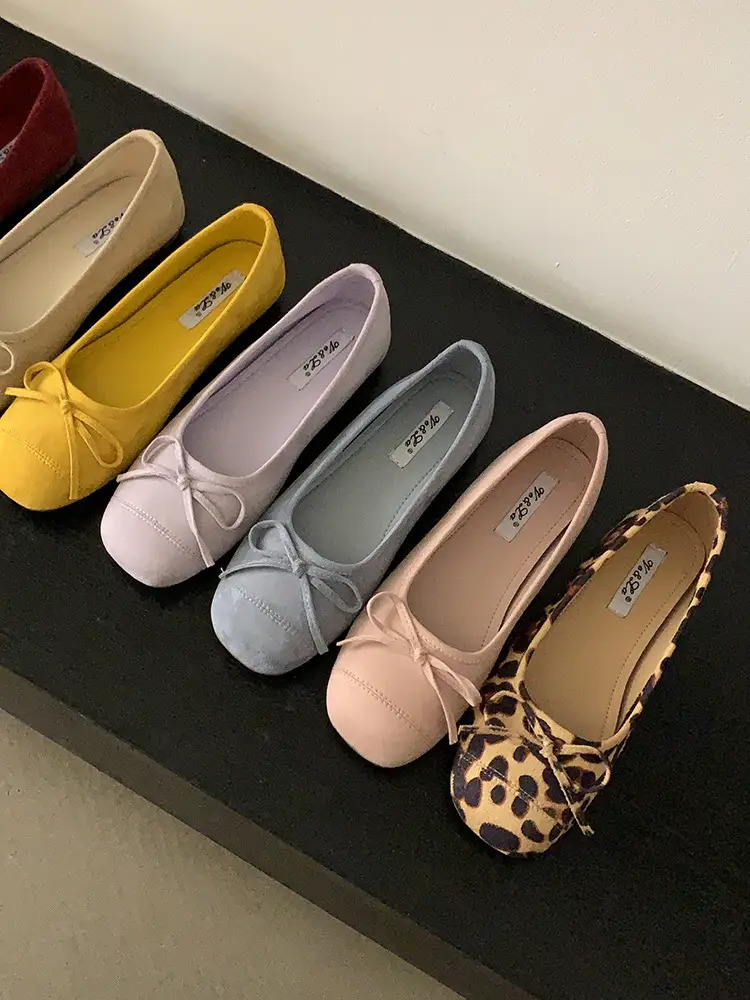 Vintage Butterfly Mary Jane Shoes for Women Spring Dress Slip-on Ballet — feature 3