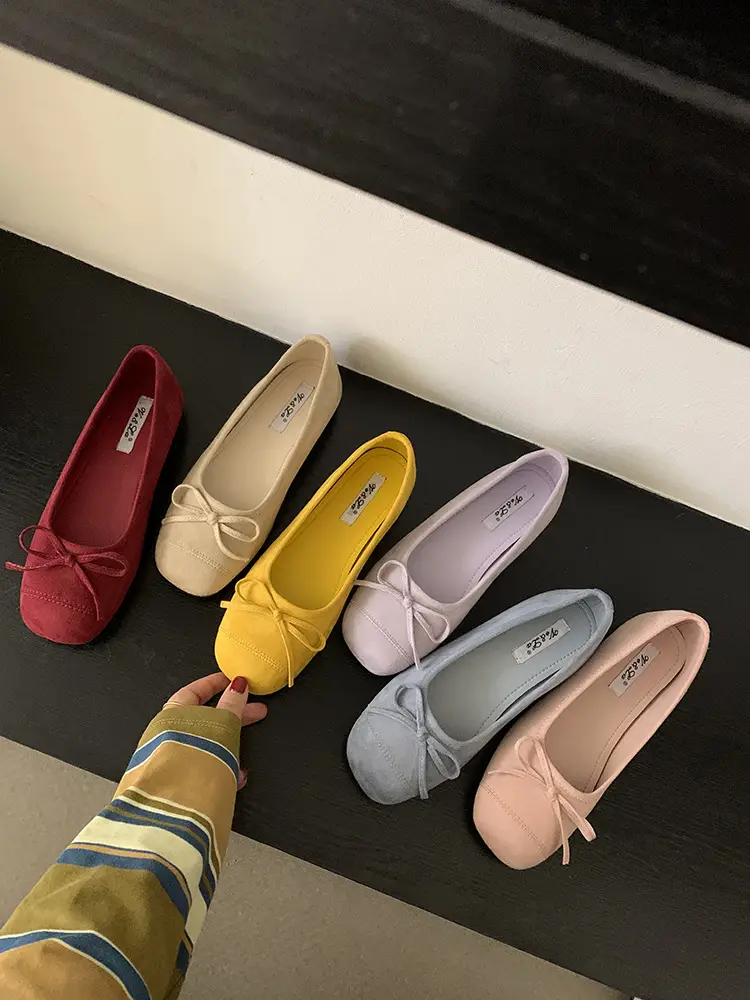 Vintage Butterfly Mary Jane Shoes for Women Spring Dress Slip-on Ballet — feature 4