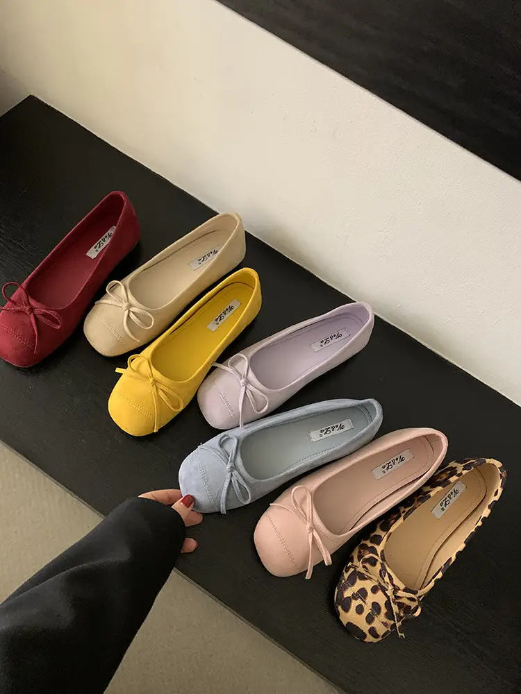 Vintage Butterfly Mary Jane Shoes for Women Spring Dress Slip-on Ballet — feature 5