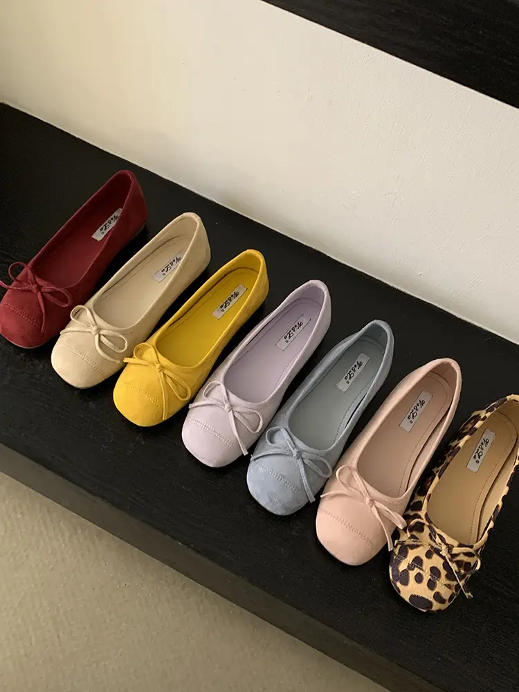 Vintage Butterfly Mary Jane Shoes for Women Spring Dress Slip-on Ballet — feature 7