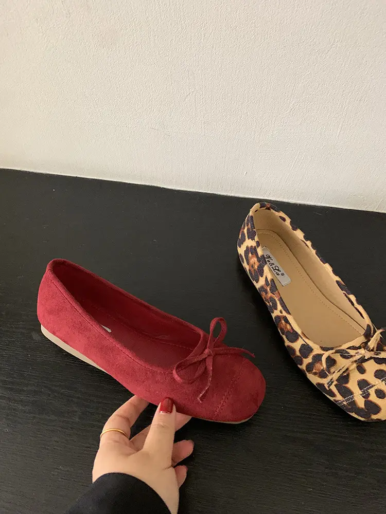 Vintage Butterfly Mary Jane Shoes for Women Spring Dress Slip-on Ballet — feature 9