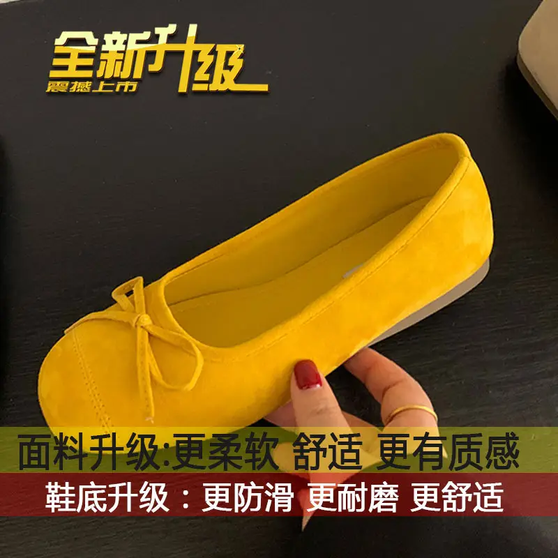 Vintage Butterfly Mary Jane Shoes for Women Spring Dress Slip-on Ballet - Image 2