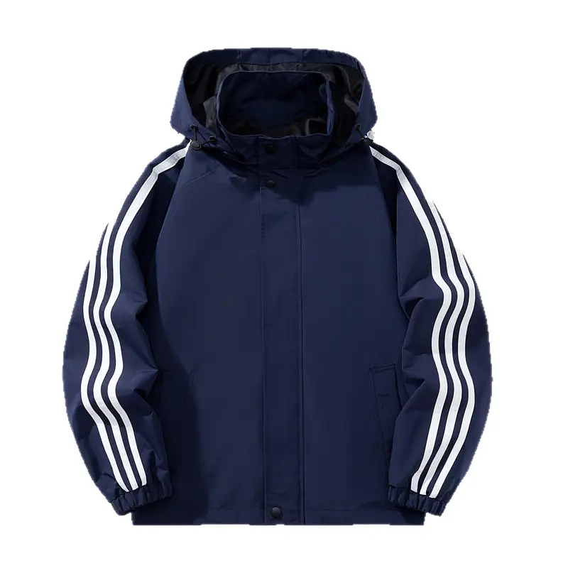 025 Unisex Outdoor Jacket with Detachable Hood, Casual, Fashionable, Versatile Couple's Jacket for Men