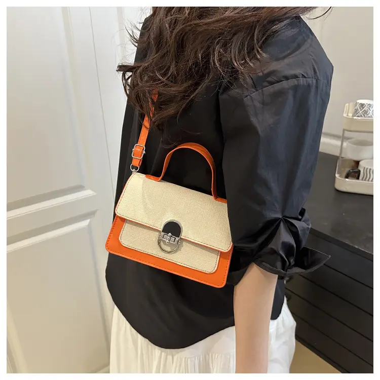 Pink Women's Lock Shoulder Crossbody Bag 2025 — feature 10